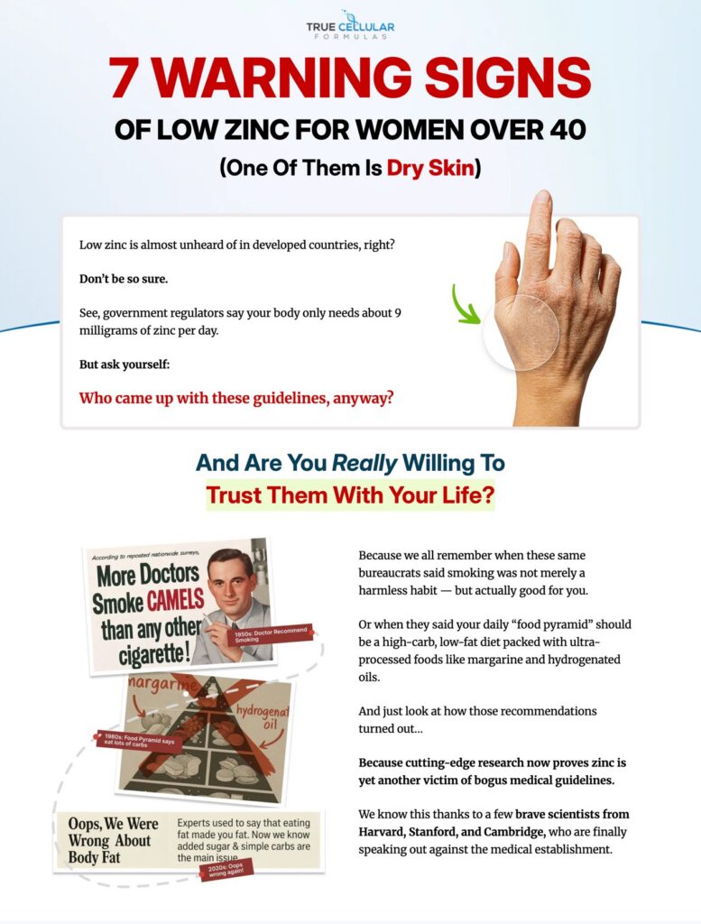 Zinc7 text sales letter thumbnail
